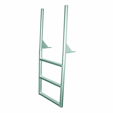 POWERPLAY 3-Step Dock Ladder Anodized Aluminum PO3014920